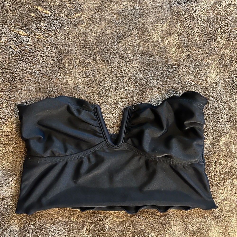 Strapless bikini top size med by California waves